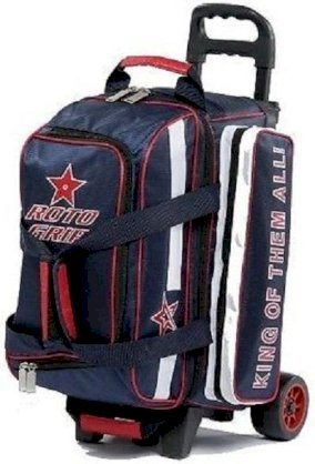 Roto Grip Red/White/Blue 2 Ball Roller Bowling Bag