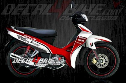 Decal trang trí xe máy Yamaha Sirius SI004