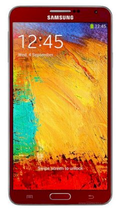 Samsung Galaxy Note 3 (Samsung SM-N9000/ Galaxy Note III) 5.7 inch Phablet 64GB Red