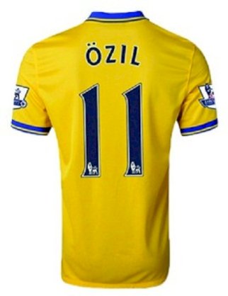 Áo Ozil CLB Arsenal 2013-2014 sân khách