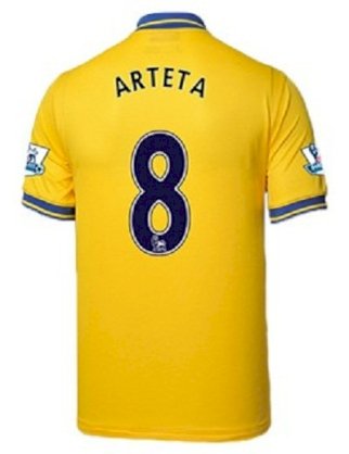 Áo Arteta Arsenal 2013-2014 sân nhà