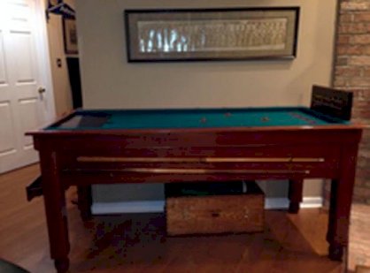 1930's Coin Operated English Bar Pub Billiards Pool Table Excellent Condition