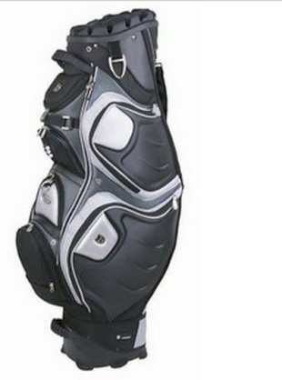 Quiet Organizer 12 Club Golf Bag w Full Length Dividers in Grey [ID 2225795]