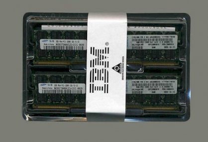 IBM - DDR2 - 16GB (2 x 8GB) - Bus 667Mhz - PC2 5300 kit CL5 FB-DIMM, Part: 40V9598