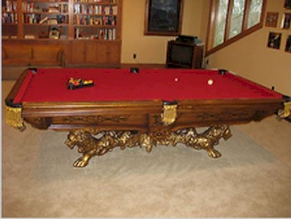 Golden West Victorian Pool Table - Very Light Use