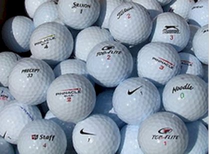 100 Good/AAA Golf Balls- Nike Top Flight Maxfli Pinnacle Srixon Precept & More