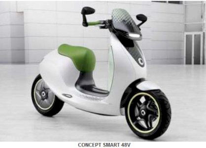 Xe máy điện Honda CONCEPT SMART 48V