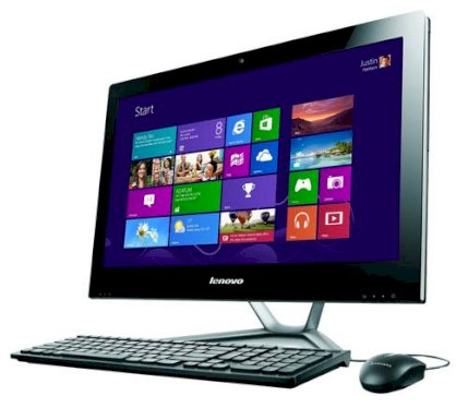 Máy tính Desktop Lenovo All In One C440 (5731-7594) (Intel Core i3-3240 3.4GHz, RAM 4GB, HDD 1TB, NVIDIA GeForce GT615, Display 21.5 Inch WLED Touch)