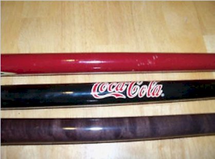 Lot of 3 Pool Cues - Coke Cola, Sportcraft, and Mali (base only)