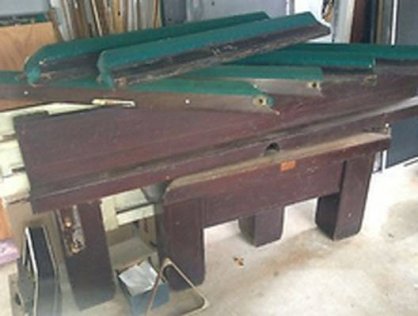 Brunswick Antique pool table Madison Mission style 9ft