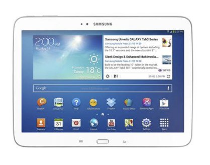 Samsung Galaxy Tab 3 10.1 (Samsung GT-P5210) (Intel Atom Z2560 1.6GHz, 1GB RAM, 8GB Flash Driver, 10.1 inch, Android OS v4.2)