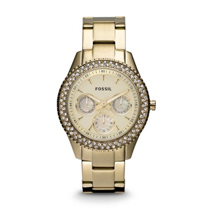 Đồng hồ Fossil Women's ES3101 Stainless Steel Analog Gold Dial Watch