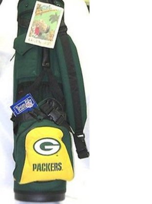Belding Bushwhacker Green Bay Packers golf club cart bag one of a kind NEW NFL