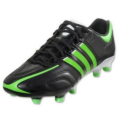 Adidas Adipure 11Pro TRX FG Mens Soccer Cleats (Black/Green Zest/Running White))