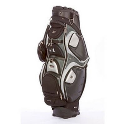 Bennington Golf Quiet Organizer 12 Golf Bag "Grey/ Black" Merry Chiristmas