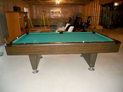 8 Foot Pool Table 1" Thick Slate