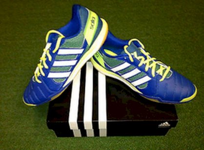 Adidas FreeFootball TopSala INdoor New Authentic Soccer Cleat Blue Messi miCoach