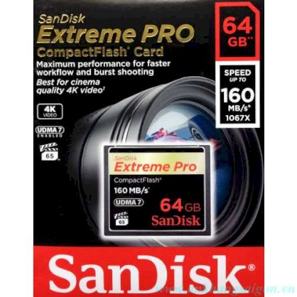 SanDisk Extreme Pro CF UDMA 7 64GB (1067X)