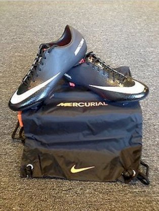 Nike Mercurial Vapor IX FG New Authentic Soccer Cleats Stealth Pack Black