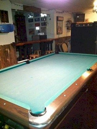 AMF Slate 8ft Pool Table