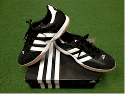 Adidas Samba Millenium Indoor Soccer Futsal Sala New Authentic Shoe Black/White