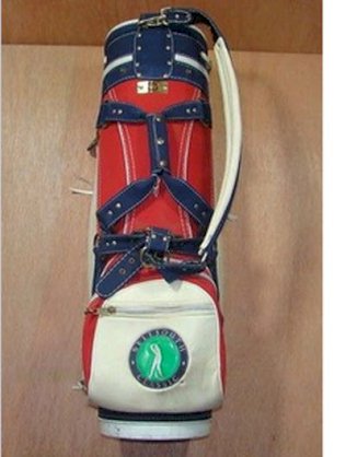 VTG Belding Golf Bag-1995 BellSouth Classic-14/250-Game used?-Country Club-USA
