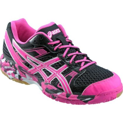Asics Womens Gel-1140V Hot Pink Volleyball Shoe