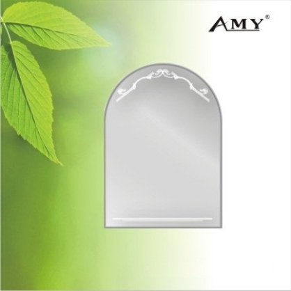 Gương trắng văn hoa mài cạnh AMY - AMG 114