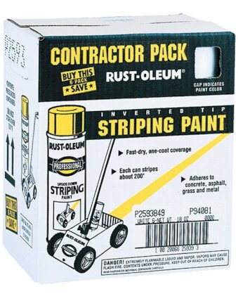 Bộ dụng cụ sơn kẻ vạch Contractor Pack Striping Paint 6 pack DIY
