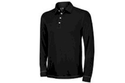 Adidas Golf ClimaLite Long Sleeve Pique Polo Shirt