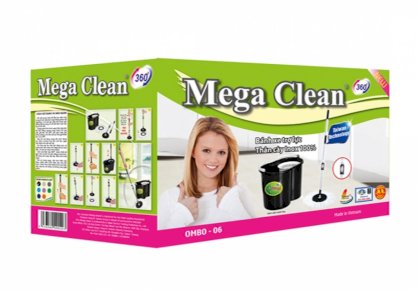 Bộ cây lau nhà Mega Clean 764