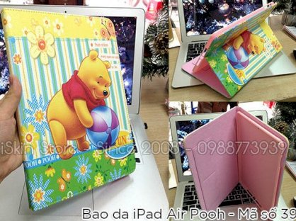 Bao da iPad Air gấu Pooh