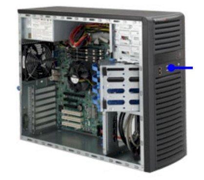 Supermicro SuperChassis CSE-732i-865B Black Mid-Tower 