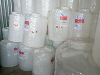 Bồn nhựa chứa hóa chất loại Pakco Tema 100 lít