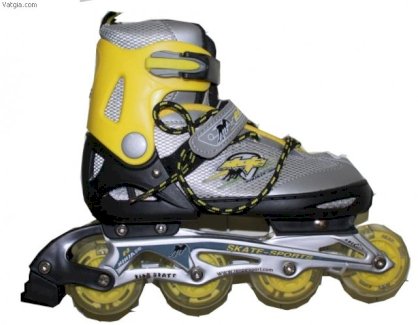 Giầy trượt Patin Inline Skate Ninja vàng