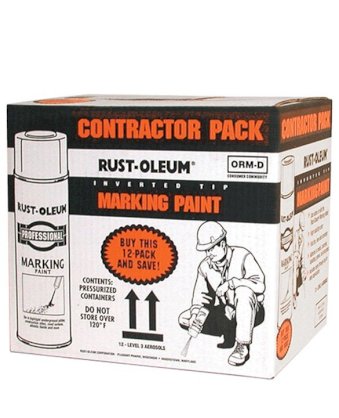 Bộ dụng cụ cho sơn đánh dấu Contractor Pack Marking Paint 12 pack DIY