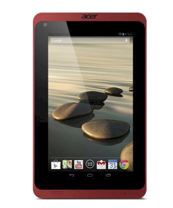 Acer Iconia B1-721 (Dual-Core 1.3GHz, 1GB RAM, 16GB Flash Driver, 7 inch, Android OS v4.2) WiFi, 3G Model Black