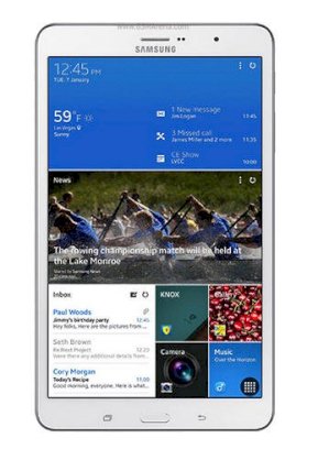 Samsung Galaxy Tab Pro 8.4 (SM-T325) (Krait 400 2.3GHz Quad-Core, 2GB RAM, 32GB Flash Driver, 8.4 inch, Android OS v4.4) WiFi, 4G LTE Model White