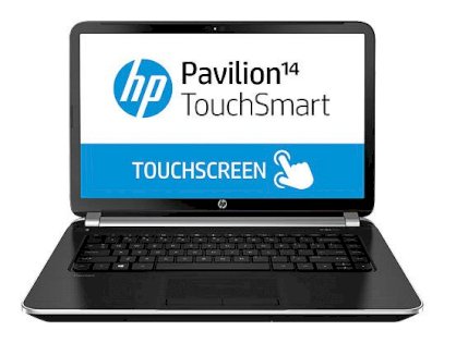 HP Pavilion 14z-n200 TouchSmart (F0B11AV) (AMD Quad-Core A4-5000 1.5GHz, 4GB RAM, 500GB HDD, VGA ATI Radeon HD 8330G, 14 inch, Windows 8.1 64 bit)