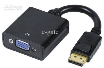 DisplayPort DP Male to VGA Female Adapter Cable