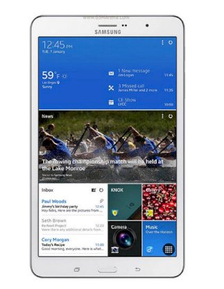Samsung Galaxy Tab Pro 8.4 (SM-T321) (Krait 400 2.3GHz Quad-Core, 2GB RAM, 16GB Flash Driver, 8.4 inch, Android OS v4.4) WiFi, 3G Model White