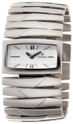 Festina Women's F16334/1 Milano Stainless Steel Safety Clasp Watch