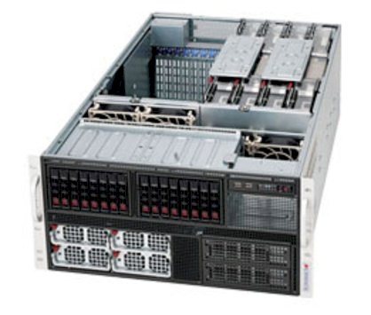 Server Supermicro SuperServer 5086B-TRF 5U Rackmount/Tower Server Barebone Octal LGA 1567 Intel 7500 DDR3 1333/1066/800