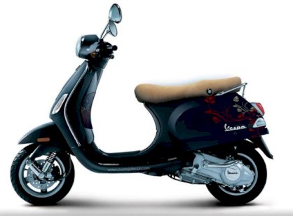 Dán decal xe Vespa Lx Black New 94