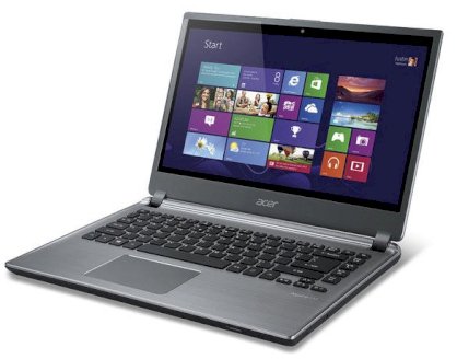 Acer Aspire M5-481PT-53336G52Mass (M5-481PT-6819) (NX.M3WAA.007) (Intel Core i5-3337U 1.8GHz, 6GB RAM, 520GB (20GB SSD + 500GB HDD), VGA Intel HD Graphics 4000, 14 inch Touch Screen, Windows 8 64 bit) Ultrabook