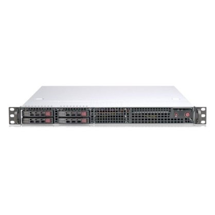 Server Supermicro SuperServer 6017TR-TF 1U Twin Rackmount Server Barebone (Two Nodes) Dual LGA 2011 (Per Node) Intel C602J DDR3 1866/1600/1333/1066/800