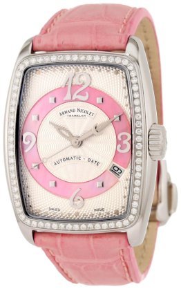Armand Nicolet Women's 9631D-AS-P968RS0 TL7 Classic Automatic Stainless-Steel with Diamonds Watch