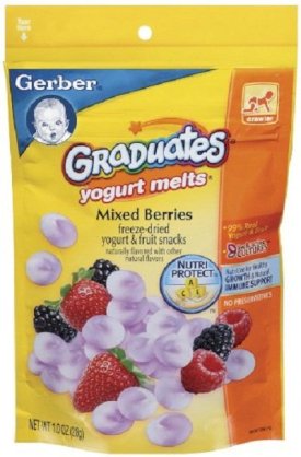 Bánh tan Yogurt Mixed Berries của Gerber