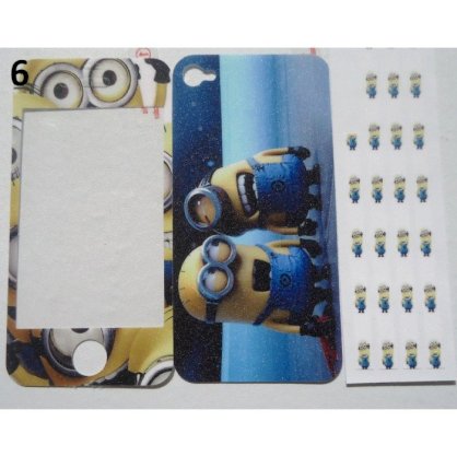 Miếng dán màn hình Minions Iphone 4/4S DAN4-MINIONS