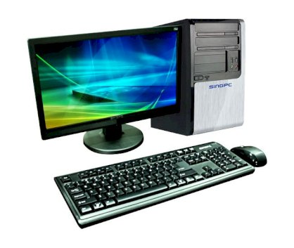Máy tính Desktop SingPC E2842 (Intel Celeron G1630 2.80GHz. RAM 2GB, HDD 250GB, VGA Intel HD Graphics, PC DOS, Không kèm màn hình)